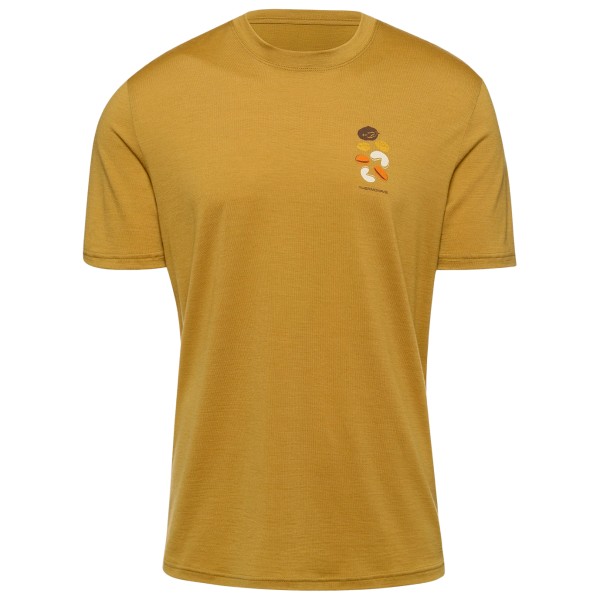 Image of Thermowave - Merino Life 5AM Club S/S Shirt - Merinoshirt Gr L;M;S;XL;XXL grau/blau