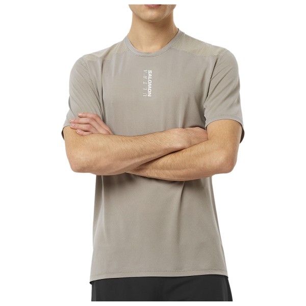 Image of Salomon - Salomon Ultra Tee - Laufshirt Gr L grau