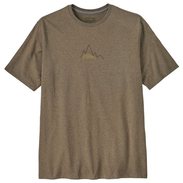 Patagonia Berm Logo Responsibili-Tee T-Shirt Men (Gr M |braun)