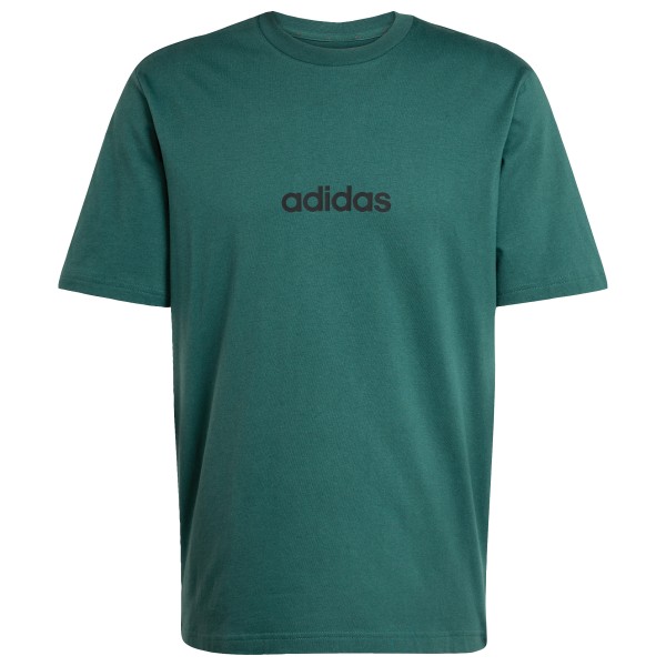 T-Shirt adidas Linear Single Jersey Tee Herren (Gr S |türkis)