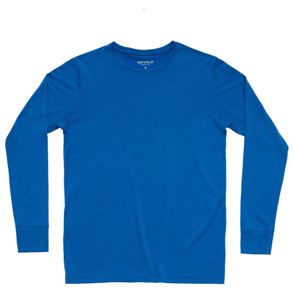 Devold Classic L/ Merinoshirt Blauw