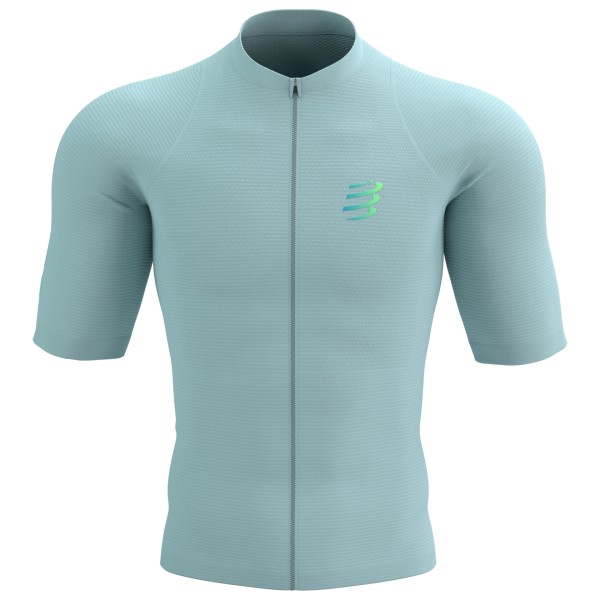 Compressport Trail Racing Postural S/S Top Laufshirt Men (Gr L |türkis)
