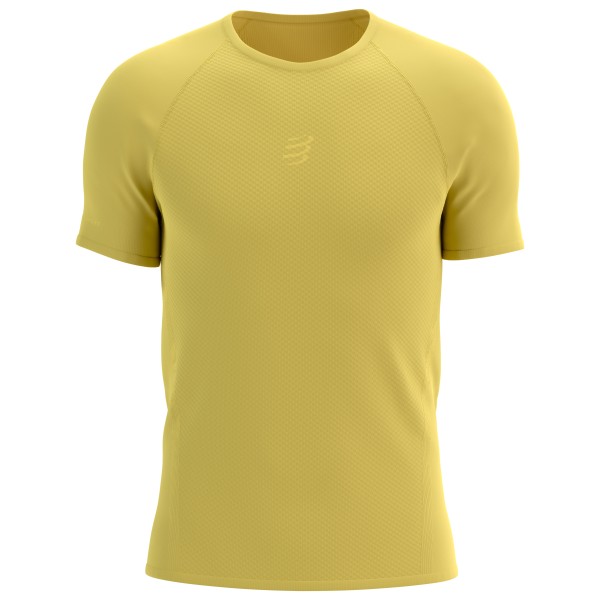 Compressport - Trail Racing S/S T-Shirt - Laufshirt Gr S beige