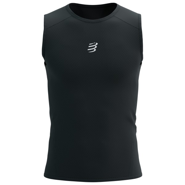 Compressport Trail Racing Tank Laufshirt Herren (Gr S |schwarz)