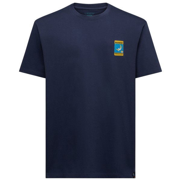 La Sportiva Moon Patch T-Shirt T-shirt Blauw