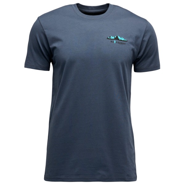 Black Diamond Mountainscape S/S Tee T-Shirt Herren (Gr M |blau)