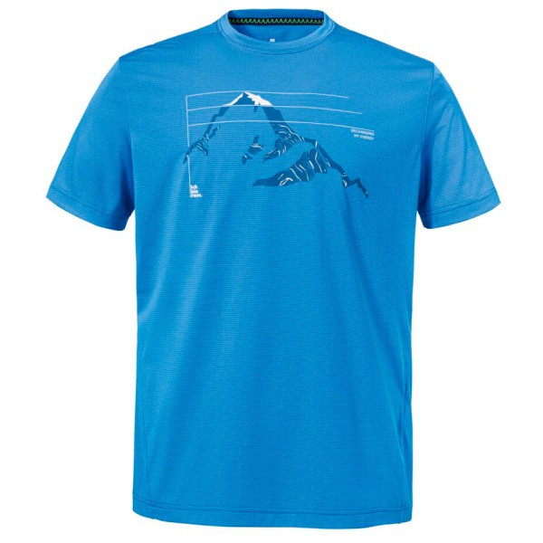 Schöffel Circ T-Shirt Sulten Funktionsshirt Herren Wandern (Gr 50 |blau)