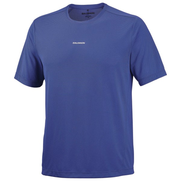 Salomon SHKout Core Hardloopshirt Blauw