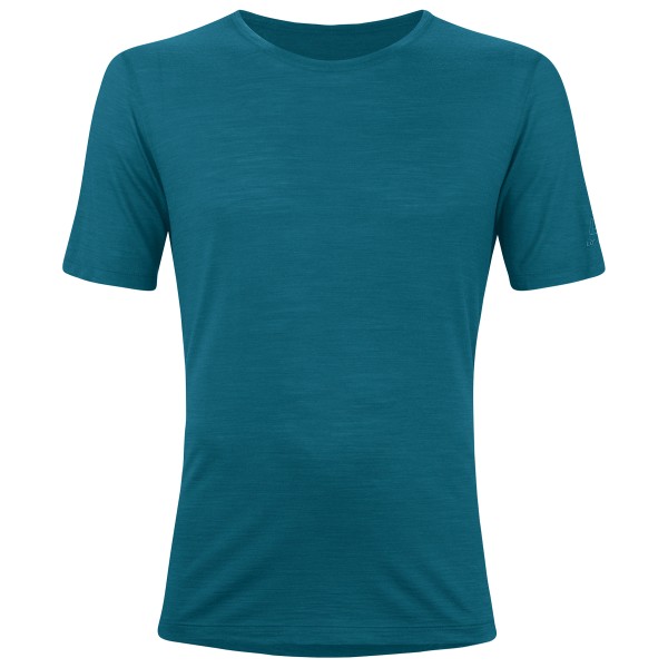 Löffler T-Shirt Merino-Tencel Merinoshirt Men (Gr 56 |blau)