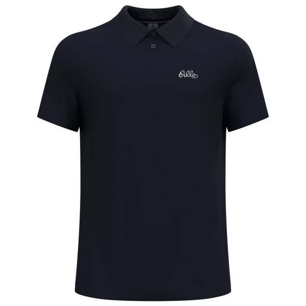 Odlo Essential Solid Polo Shirt S/S Polo-Shirt Men (Gr M |schwarz)