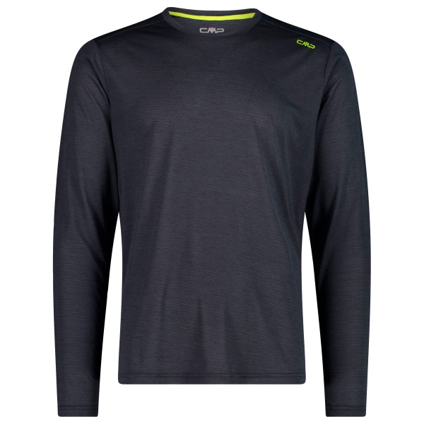 Funktionsshirt CMP Jacquard L/S T-Shirt Herren (Gr 52 |blau)