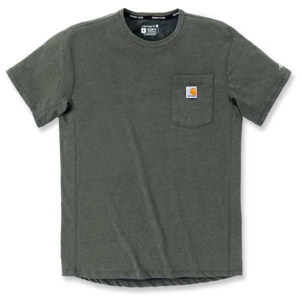 T-Shirt Carhartt Force Pocket S/S T-Shirt Herren (Gr S |grau)