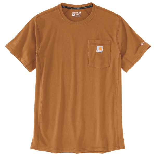 Carhartt Force Pocket S/S T-Shirt T-Shirt Men (Gr M |braun)