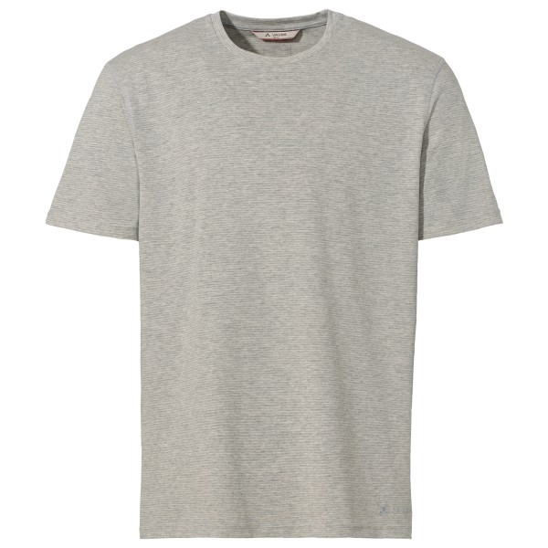 Vaude Mineo Striped T-Shirt II T-Shirt Men (Gr S |grau)