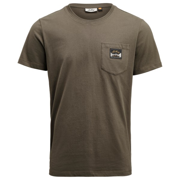 T-Shirt Lundhags Knak Tee Herren (Gr XL |braun)