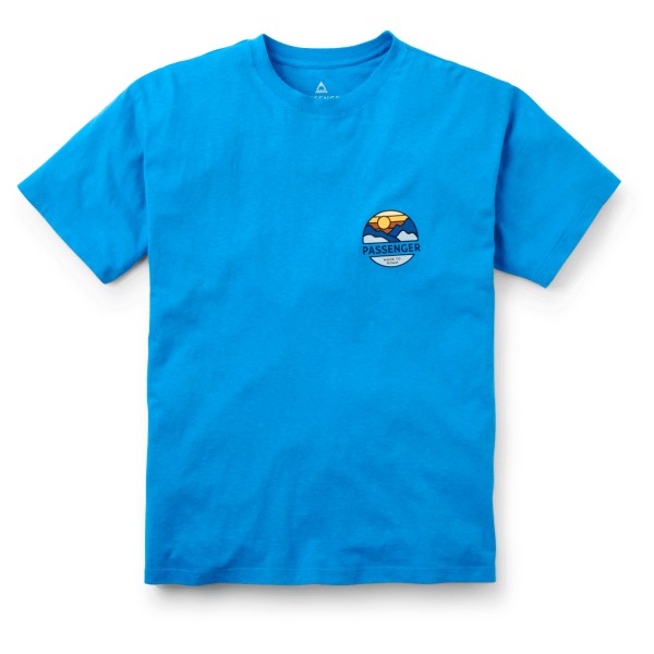 Passenger Laidback Recycled Cotton Relaxed T-Shirt T-Shirt Herren Alltag (Gr XL |blau)