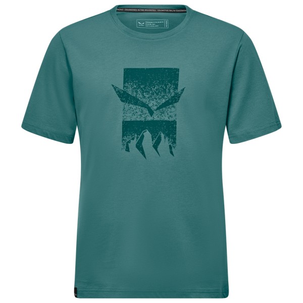 Salewa Eagle 3Cime T-Shirt Sportshirt turkoois Turquoise