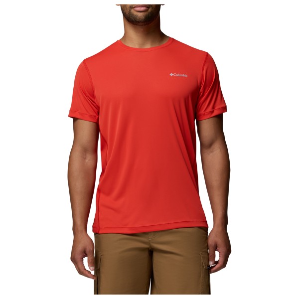 Columbia Zero Rules Light S/S Crew Funktionsshirt Men (Gr XXL |rot)