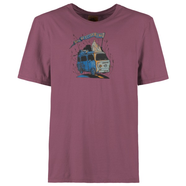 E9 – Furgo – T-shirt maat M, Purper