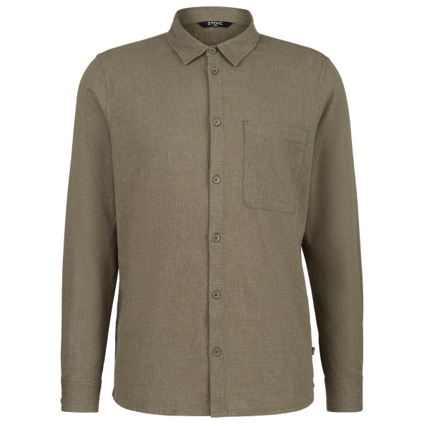 Stoic Hemp54 BjurholmSt. L/S Shirt Hemd Men (Gr S |grau)