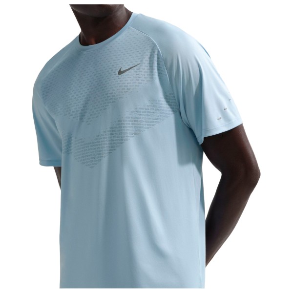 Nike Stride Dri-Fit ADV Short-Sleeve Running Top Laufshirt Herren (Gr L |türkis)