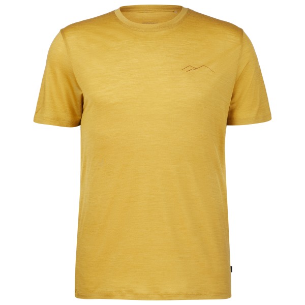 T-Shirt Stoic MerinoChill MMXX. Göteborg Print Tee Herren (Gr M |beige/gelb)