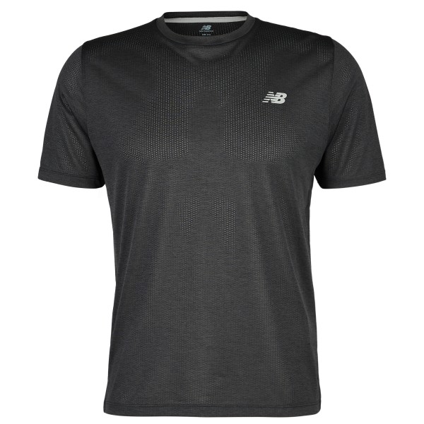 New Balance Athletics T-Shirt Hardloopshirt Zwart