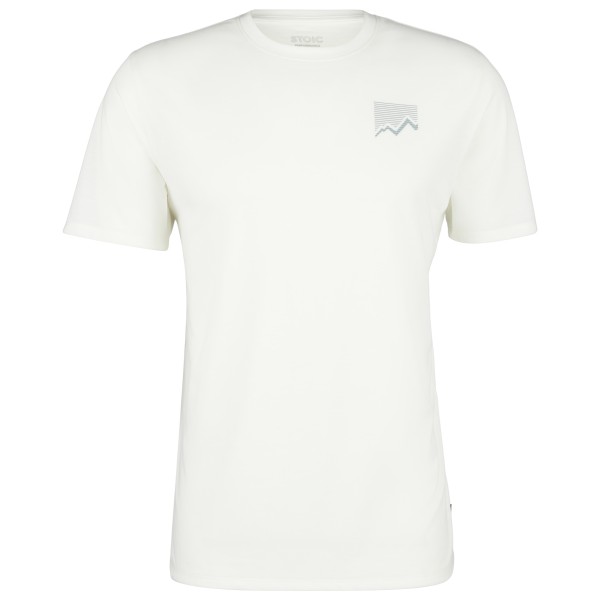 Stoic PerformanceMerino BorgholmSt Print T-Shirt Funktionsshirt Herren (Gr 4XL |weiß)