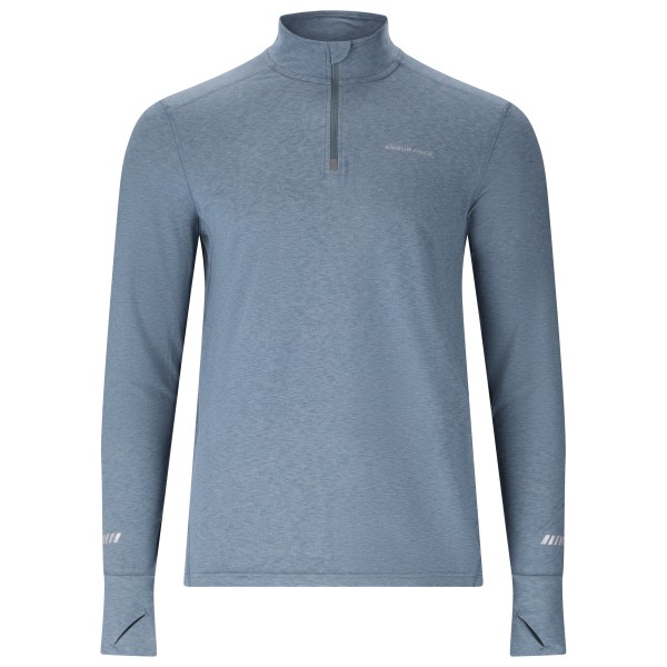 ENDURANCE Tune V2 Melange Midlayer Hardloopshirt Grijs