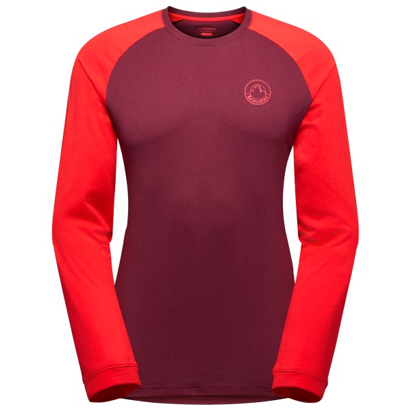 La Sportiva Circle Logo Longsleeve Longsleeve Rood