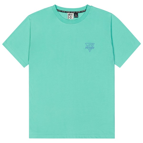 Picture Adak Tee T-Shirt Herren Alltag (Gr XL |türkis)