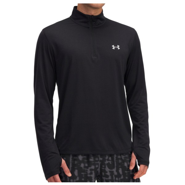 Under Armour – Launch 1/4 Zip – Hardloopshirt maat M, Zwart
