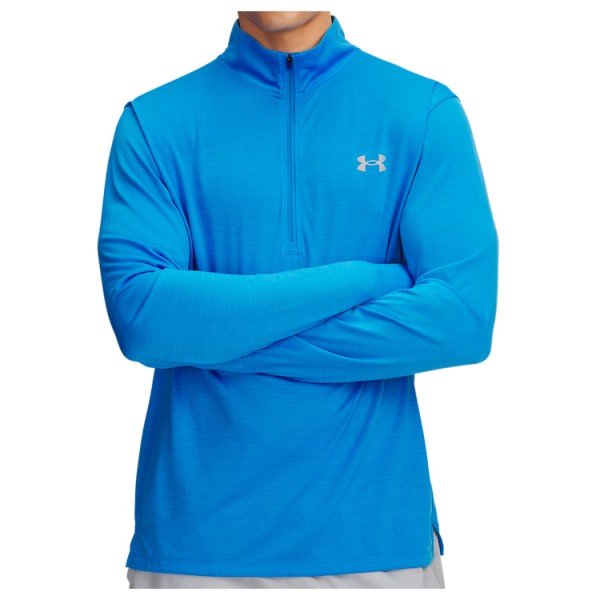 Laufshirt Under Armour Launch 1/4 Zip Herren (Gr M |blau)