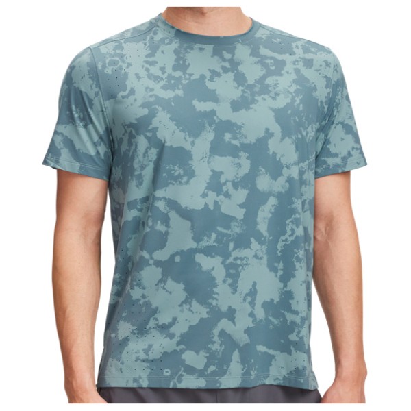 Under Armour - Launch Elite Print S/S - Laufshirt Gr XXL türkis