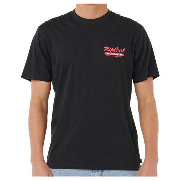 Rip Curl Board Bakery Tee T-Shirt Herren (Gr S |schwarz)