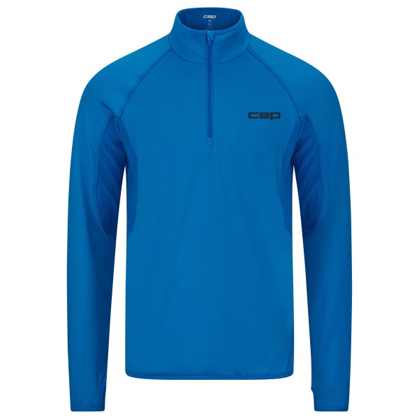 Laufshirt CEP Core Run Thermal Zip L/S Herren (Gr XL |blau)