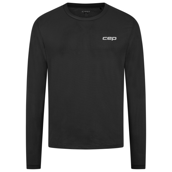 CEP – Run Shirt L/S 5.0 – Hardloopshirt maat M, Zwart