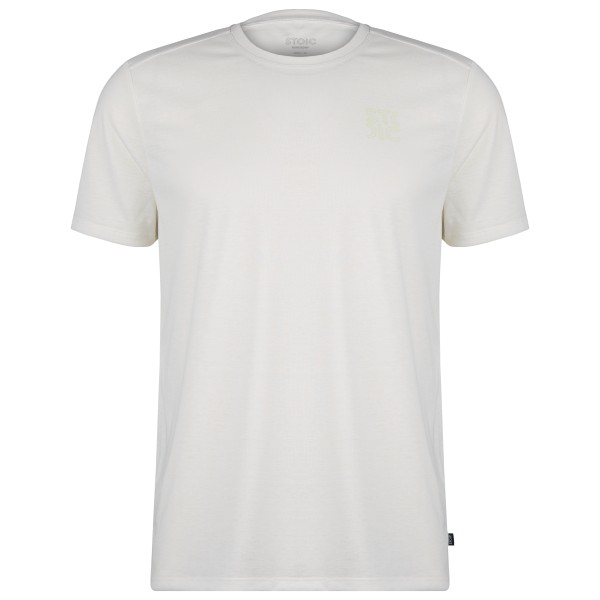 Stoic QuickDry SkaraSt Tee Funktionsshirt Herren (Gr L |grau/weiß)