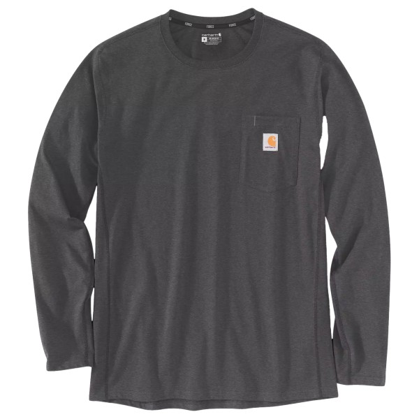 Carhartt Midweight L/ Pocket T-Shirt Longsleeve Grijs