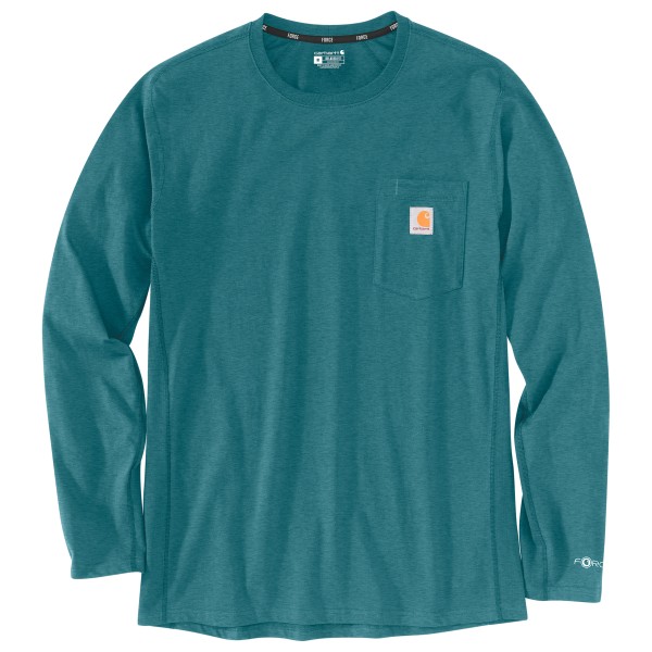 Carhartt Midweight L/S Pocket T-Shirt Longsleeve turkoois Turquoise