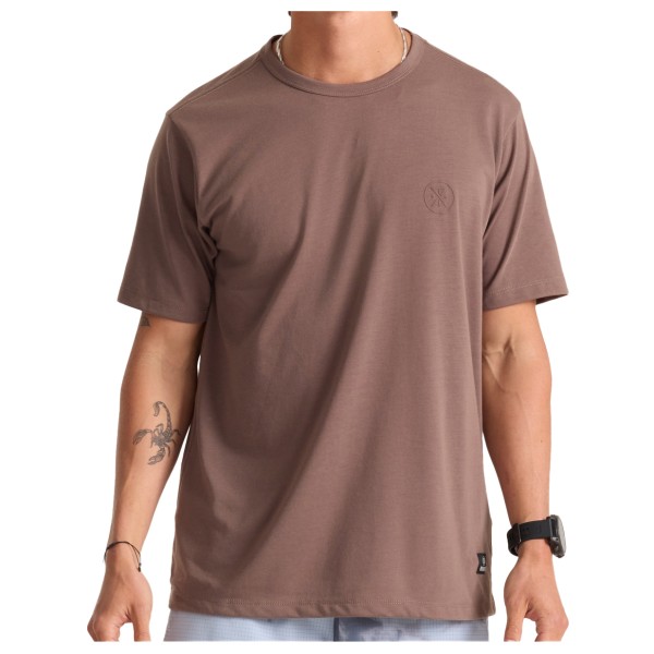 Roark – Mathis Active S/S – Hardloopshirt maat L, Bruin