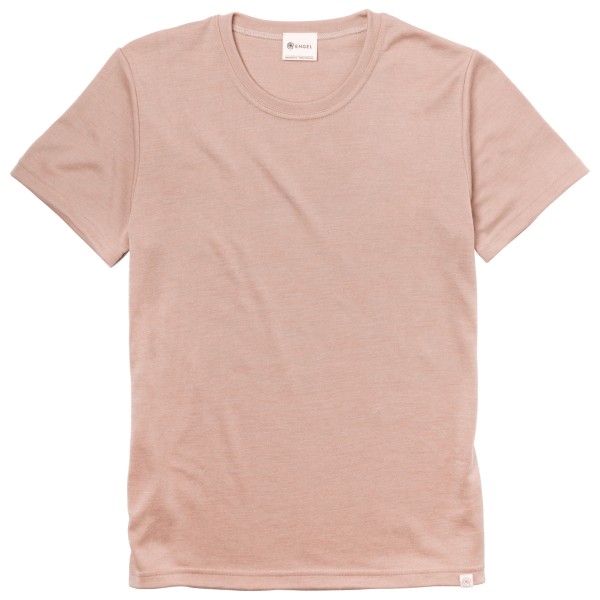 Engel – Shirt S/S – Merinoshirt maat XL, Roze