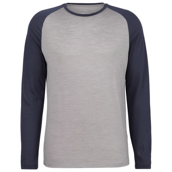 Merinoshirt Heber Peak MerinoCool165 EvergreenHe. L/S Herren (Gr 5XL |grau)
