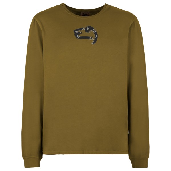 E9 - Scola - Longsleeve Gr XS oliv/braun