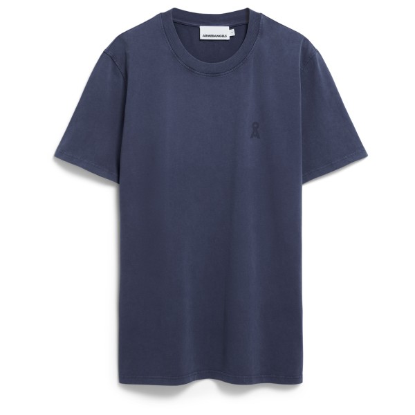 ARMEDANGELS Iconic A Maarkos GMT Dye T-shirt Blauw