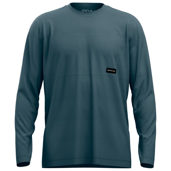Ortovox - 185 Merino Patch L/S - Merinoshirt Gr L grau