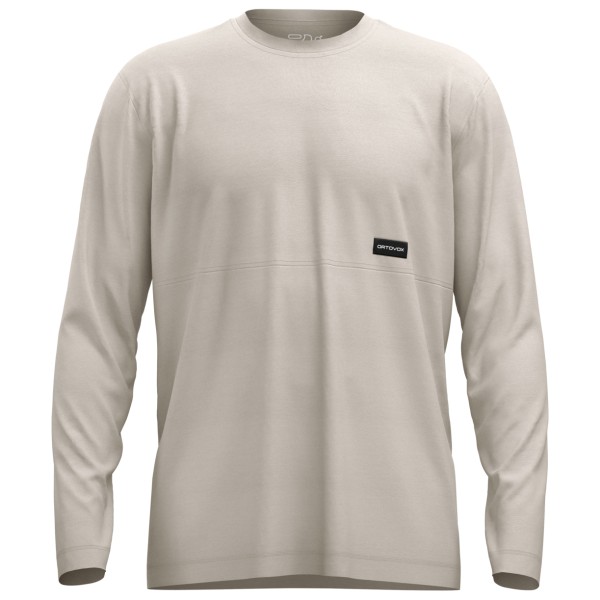 Ortovox – 185 Merino Patch L/S – Merinoshirt maat XL, Wit