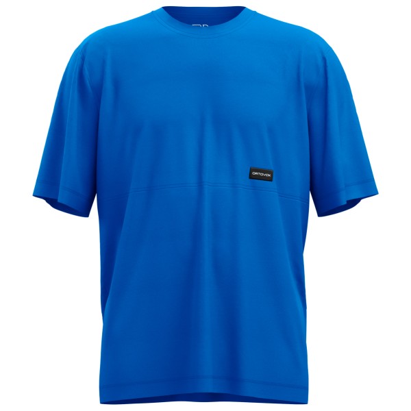 Ortovox 185 Merino Patch TS Merinoshirt Blauw