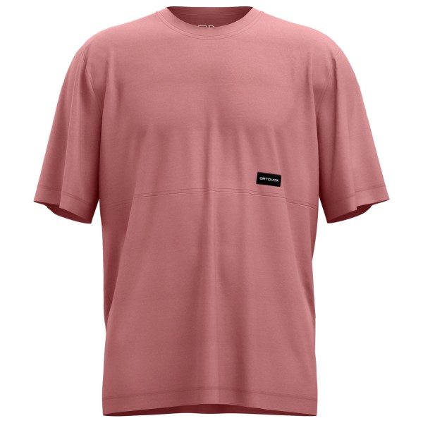 Merinoshirt Ortovox 185 Merino Patch TS Herren (Gr M |rosa)