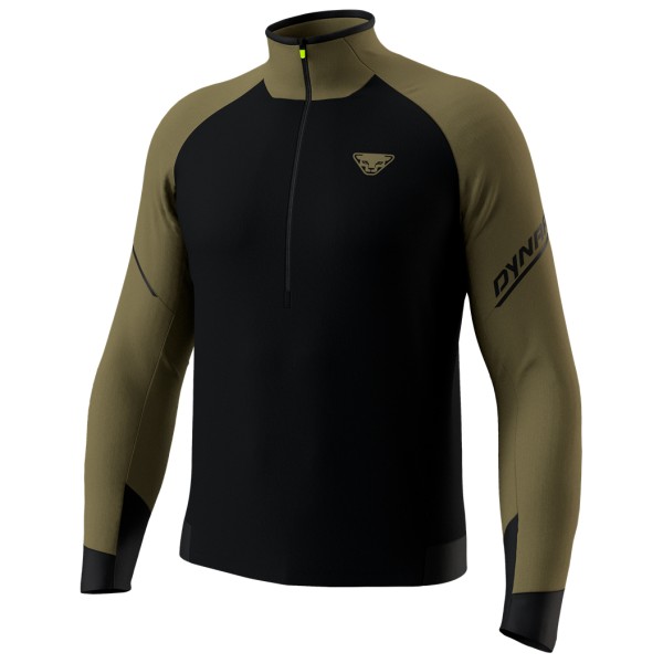 Dynafit Alpine L/ 1/2 Zip Tee Longsleeve Zwart